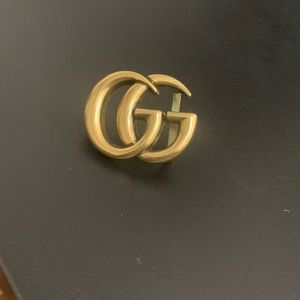 Authentic gg belt buckle